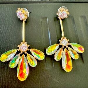 Chandelier drop earrings